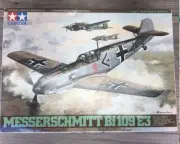 Tamiya 61050 1:48 Messerschmitt Bf 109e-3 Military Aircraft Plane Model Kit