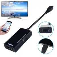 在飛比找蝦皮購物優惠-Micro USB To HDMI-compatible F