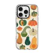 iPhone 16 Pro Clear Case MagSafe Compatible PUMPKIS by Daria Solak Illustrations