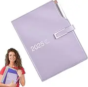 2025 Weekly Planner, Monthly Appointment Book, Scheduling Organizer, Pen for Notes, Goal and Study Tracking, Ideal for Personal Affairs and Time Management, Green/Blue/Purple