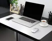 Mouse Pad Amazer-T Office Desk Mat Blotter Upgraded PU Leather