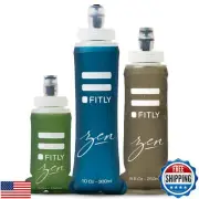 FITLY Soft Flask 3 Pack - 5 oz (150 ml), 8.5 oz (250 ml), 10 oz (300ml) - Shr
