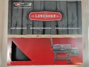 Oklahoma Joe's 9726786P04 Black Polyester Offset Smoker Cover 36.5 x 66.5 in.
