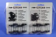 Faller E Train 28mm O Gauge Wheels & Couplers - 2 Packs NOS 3649