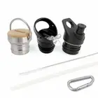 3 Pack Lids Bundle for Hydro Flask Standard Mouth Water Bottle Straw Bite Valve