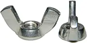 1/4-20 Wing Nuts Stainless Steel Grade 18-8 Quantity 25