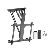 Brateck Plb M0546Ai Smart Flip Down Tv Ceiling Mount Black