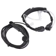 Throat Mic Headset Air Tube Fit for Baofeng UV-9R Plus BF-9700 BF-A58 UV-82WP K