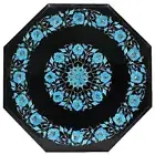 Marble Coffee Table Handmade Pietra Dura Marble Inlay side & End Table