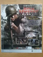 Call of Duty: Finest Hour PS2 Xbox Gamecube 2004 Vintage Poster Ad Print Art