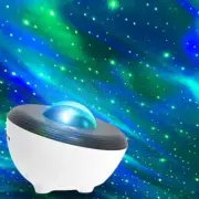 LED Aurora Projector Bluetooth Speaker Night Light White Noise Galaxy Projector