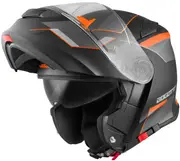 Bogotto V271 Delta Helmet, black-orange, Size XS for Men Black Orange