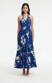 [Leo Lin] Juliette Halterneck Maxi Dress