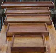 Extra Large To Small Food Grazing Board Platter Solid Crafted Merbau 5 sizes!