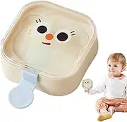 Homemade Ice Pop Molds,Ice Snack Mold with Lid | Cute Easy Release Mould for Kitchen Household Commercial, Dishwasher Safe