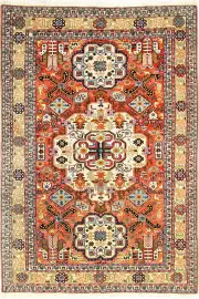 Ardebill Hand Knotted Wool Rug 189x138cm by Cyrus Rugs