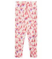 [Mini Rodini] Mini Rodini Fuchsia cotton-blend leggings Y 10/11 multicoloured
