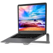 Laptop Stand for Desk，Stable MacBook Pro Stand，Ergonomic Aluminum Computer Ri...