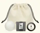 Jo Malone English Pear Soap Peony &Blush Cream Myrrh Tonka Candle Set with Pouch