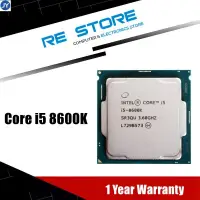 在飛比找蝦皮購物優惠-【現貨】英特爾酷睿i5 8600k 3.6GHz 6核六線程