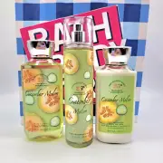 Bath and Body Works 25TH Anniversary CUCUMBER MELON 3 Piece Set