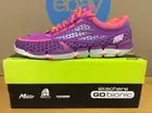 New Skechers Go Bionic Prana Womens Running Shoes Size 5.5 Purple Hot Pink E3