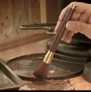Multi Purpose Wood Coffee Tool Brush for Milk Frothers Coffee Makers Machines