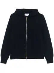 [Thom Browne] Geese Jersey Intarsia Zip Up Sweater