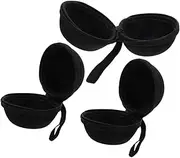 3pcs Gyro Ball Pouch Portable Gyro Ball Storage Case Travel Zipper Wrist Balls Bags Pouch for Fitness Outdoor Activities