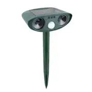 Powerful Ultrasonic Solar-powered Animal Repeller With PIR Sensor & Light Sensor