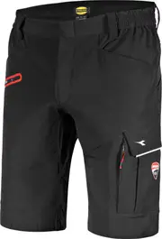 Diadora Utility Ducati Corse, workwear shorts , color: Black , size: 3XL