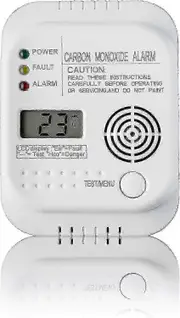 2024 Carbon Monoxide Detector, Battery Powered, Gas Detector With Display And Temperature Gauge
