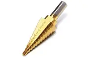 Drillpro HSS Titanium Hex Shank Pagoda Cone Step Drill Bit Hole Cutter 3 - 35mm