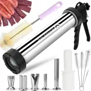 WILDDIGIT 3Rd Gen 2.1 LB Professional Jerky Gun Kits, Sausage Stuffer, Stainl...