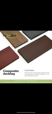 Protechwood composite decking boards 25 yrs Warranty