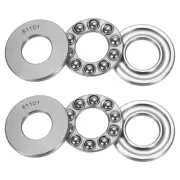 4 Set 51101 Thrust Ball Bearings 12mm x 26mm x 9mm, Chrome Steel (ABEC3)