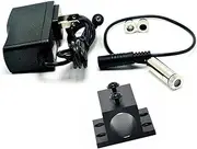 Focusable 405nm 20mw Violet Blue Laser Diode Dot/Line/Cross Module with 5V AC Adapter (Plug Type : AU Plug)