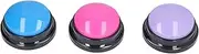 Voice Recording Button, 30 Seconds Recordable Dog Buttons for Communication 3PCS Dog Speech Training Buttons Talking Sound Buttons Pet Training Buzzer Dogs Talking Buttons for Kids Cat Pet