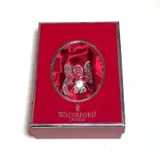 Waterford Crystal 2005 Annual Angel Christmas Tree Ornament Glass Box Ireland