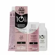 Alama SOS color & go 10 minutes 1.0 Professional permanent coloring duo set 90 + 90 ml kit