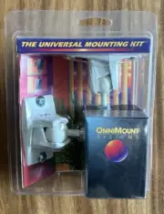 OmniMount 25RST UMK WHT Universal Speaker Mounting Kit Surround Sound -New