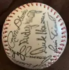 NEW YORK YANKEES 1980 REPLICA TEAM SIGNED BASEBALL REGGIE DENT NETTLES GUIDRY