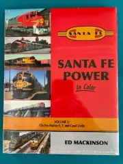 Morning Sun Books Santa Fe Power in Color Volume 2 New Electro-Motive E&F Units