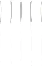 TEHAUX 5pcs Beads Stitching Needle Jewlery Jewelry Beading Needles Stringing Needle Bead Embroidery Needles Embroidery Tools Beads Needles Needles Wear Beads Bracelet Iron Wire