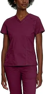 [Landau] Proflex Ladies 3 Pocket V-Neck Scrub Top