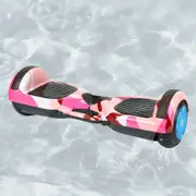 Pink-camouflage 2025 New Hoverboard Scooter Bluetooth Speaker LED Self Balancing Scooter Sports
