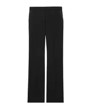 Saint Laurent Wide Leg Tuxedo Pants IT50 black