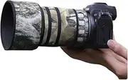 CHASING BIRDS Camouflage Waterproof Lens Coat for Canon RF 70-200mm F4 L is USM Rainproof Lens Protective Cover (Yellow Tree Camouflage)