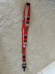 E3 Exclusive Lanyard Super Mario Odyssey Nintendo Switch (Red)