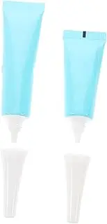 ASAKKURA 2pcs Professional Nail Glue Fake Nails Glue Adhesive Glue for Press On Nails Manicure Tool for Women for Nail Tips and Rhinestones (10g, 5g)